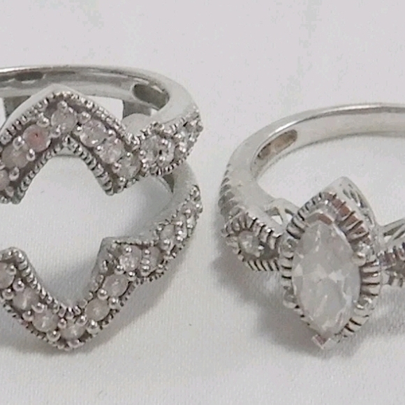 Rare Estate Elegant Victoria Wieck/Meda Absolute Ring With Guard - Picture 6 of 13